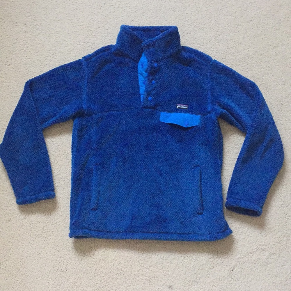 Patagonia Retool Snap T Pullover Blue